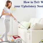 How often to clean upholstery.
