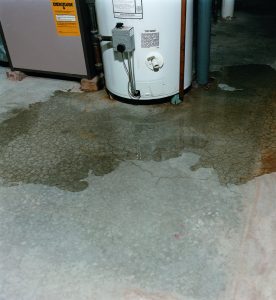 You may need to replace your water heater if it is leaking in the basement